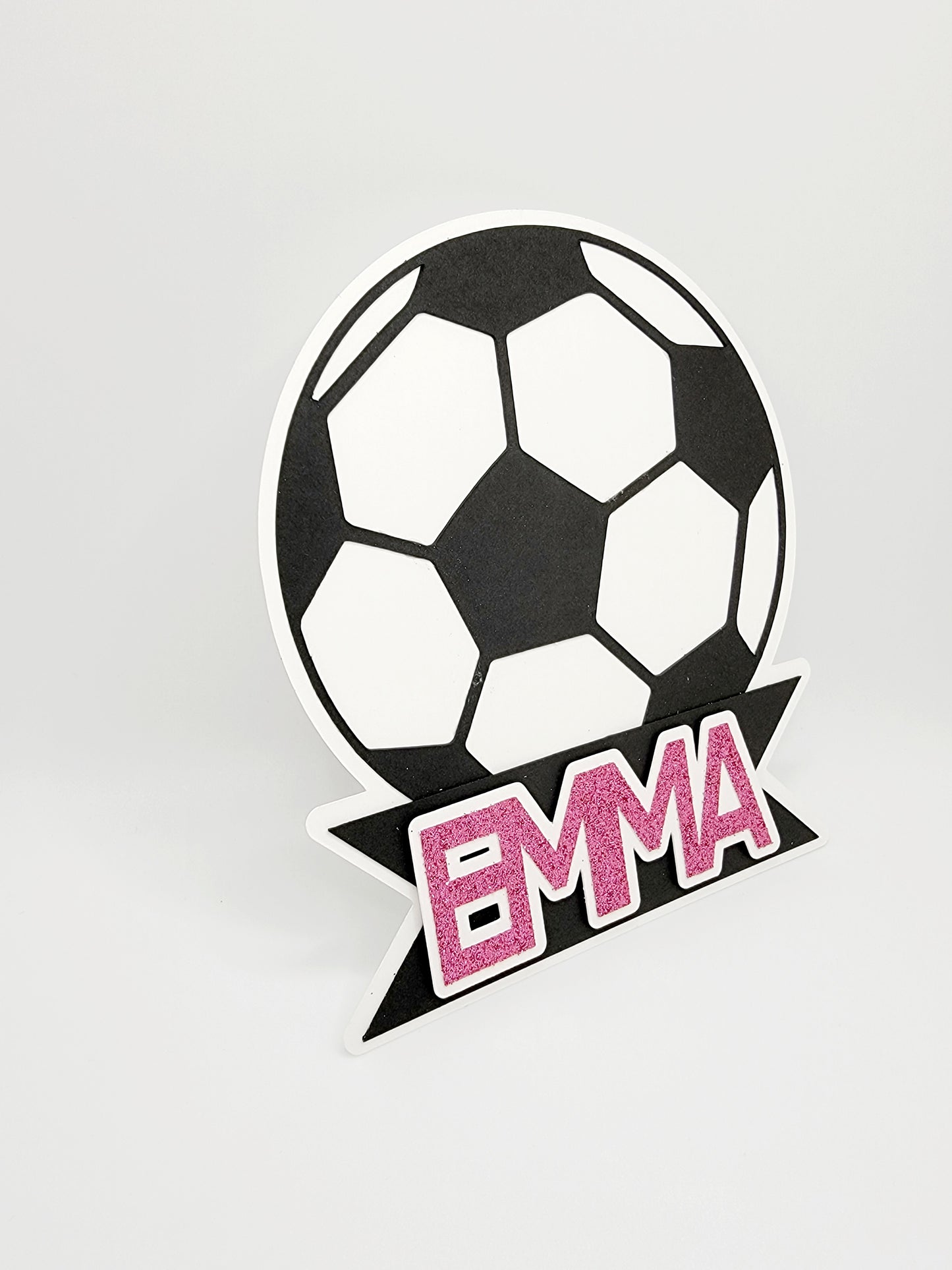 Soccer Cake Topper