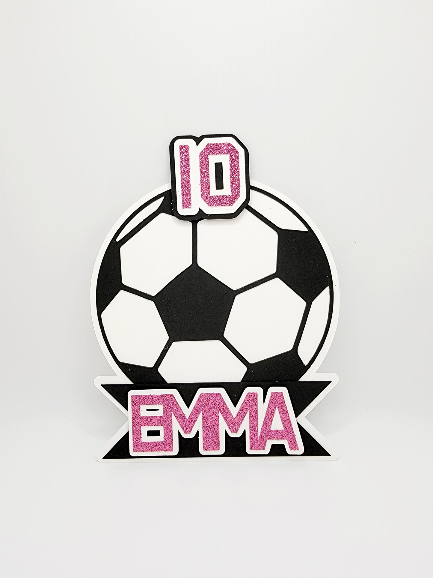 Soccer Cake Topper