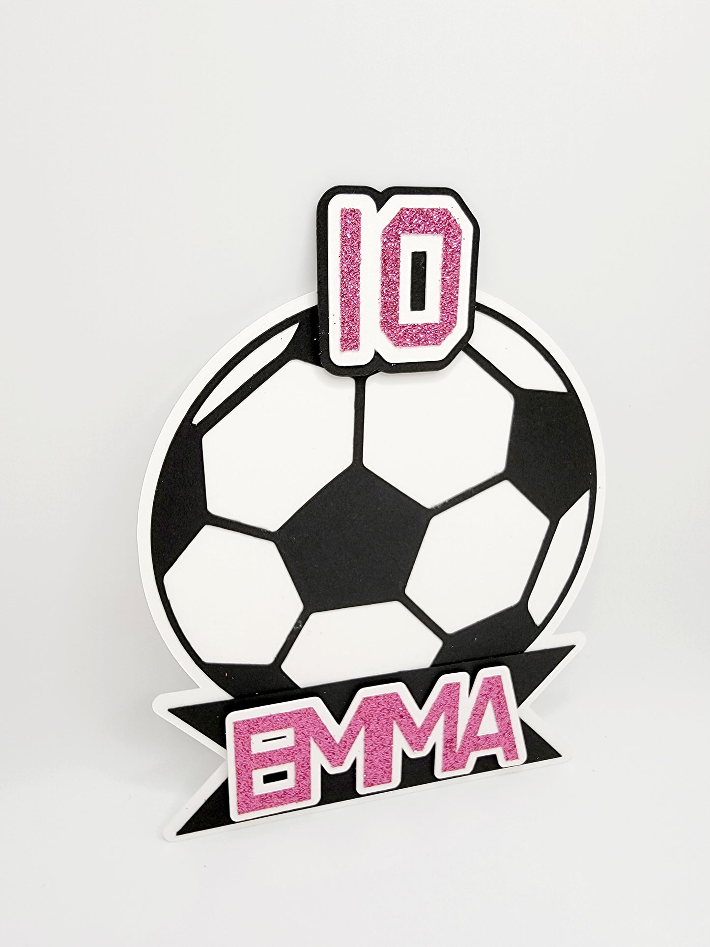 Soccer Cake Topper