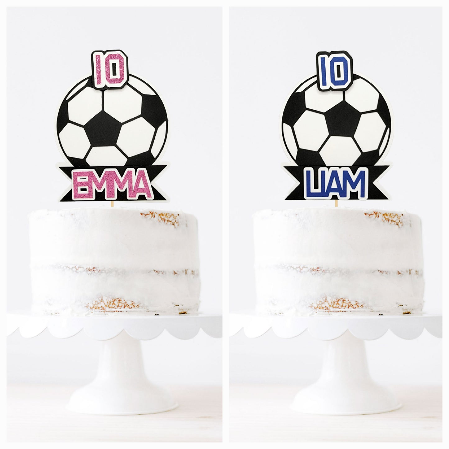 Soccer Cake Topper