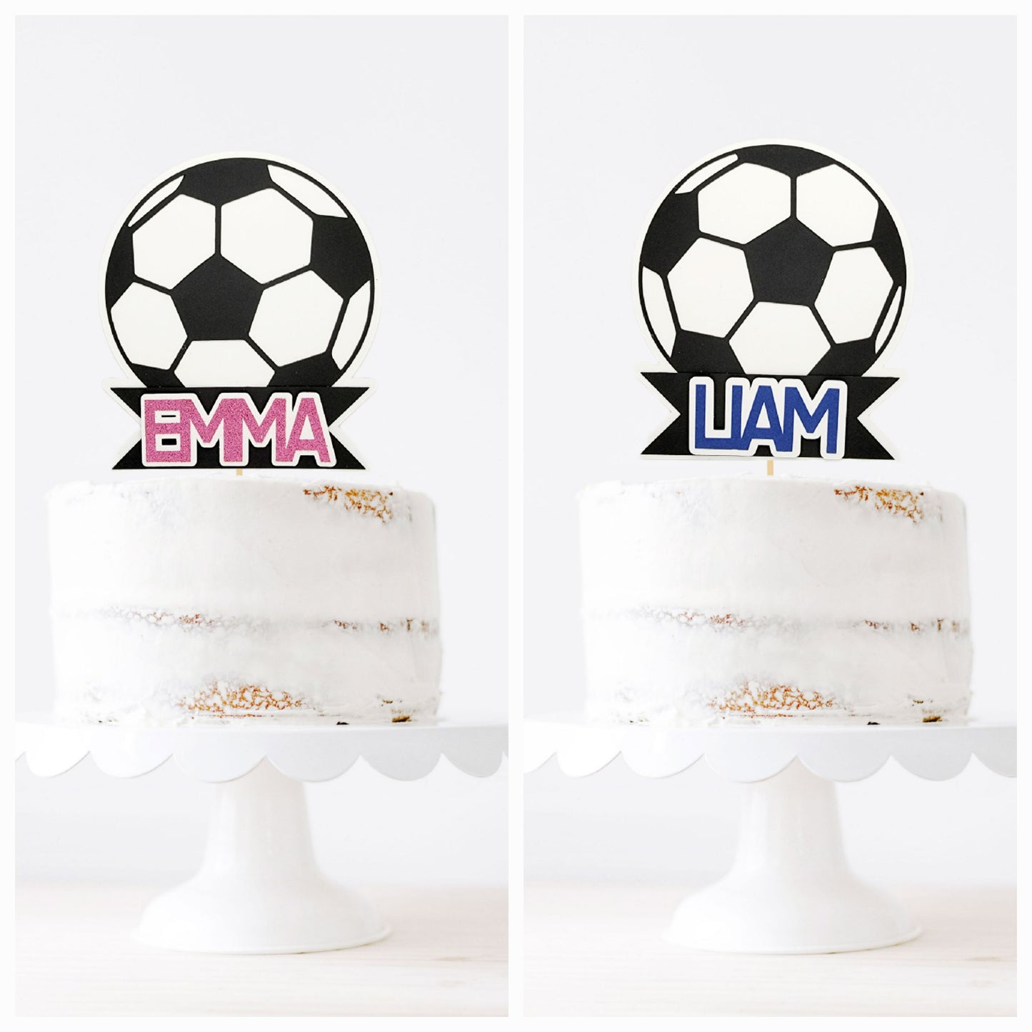 Soccer Cake Topper