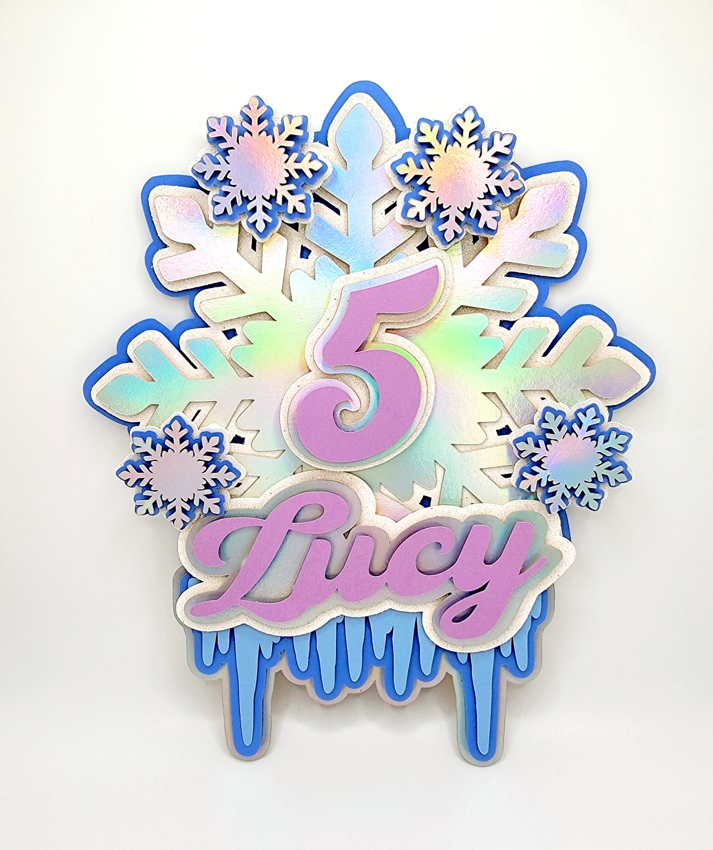 Ice Queen Cake Topper