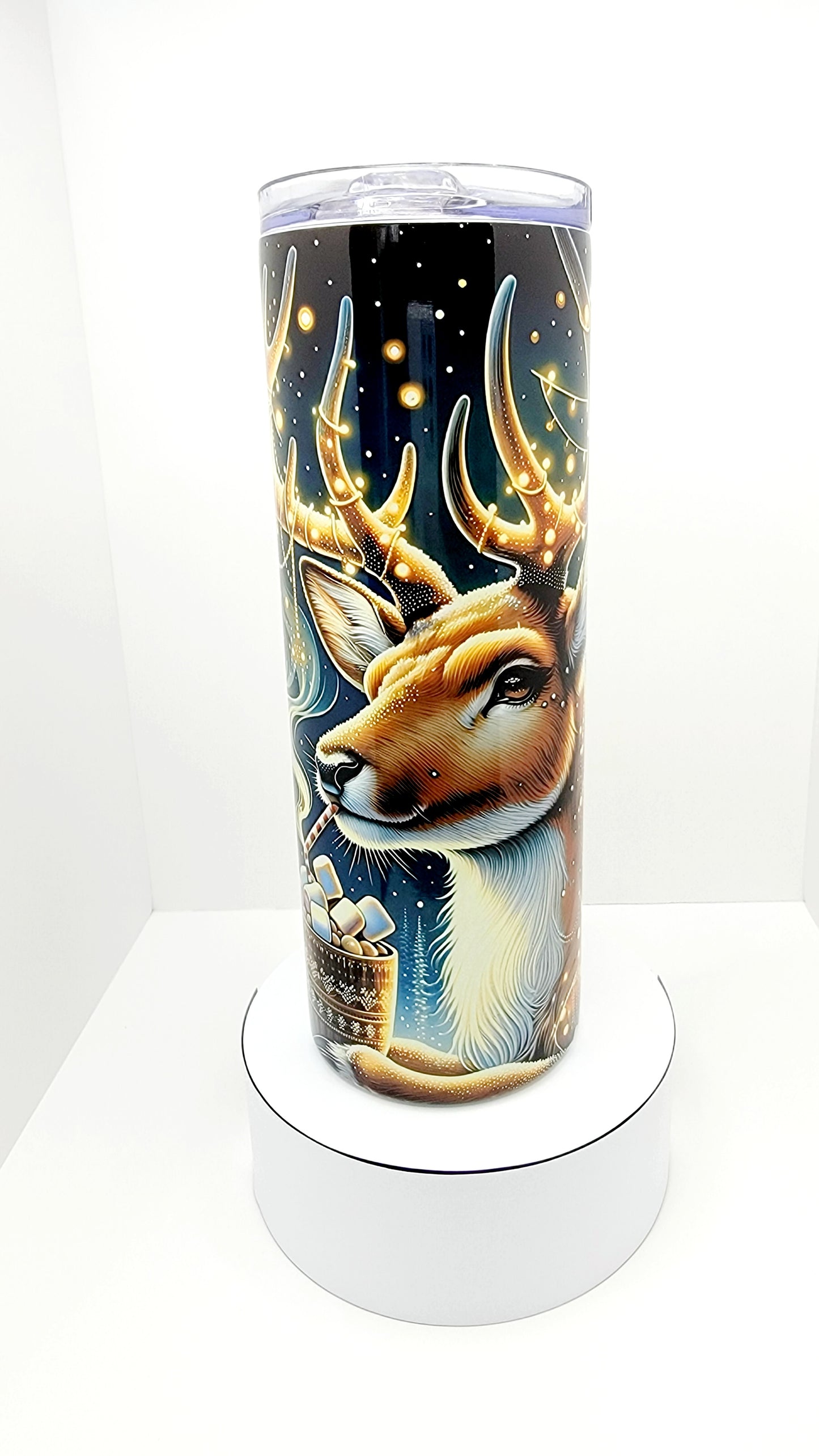 Christmas Reindeer 20oz Insulated Tumbler