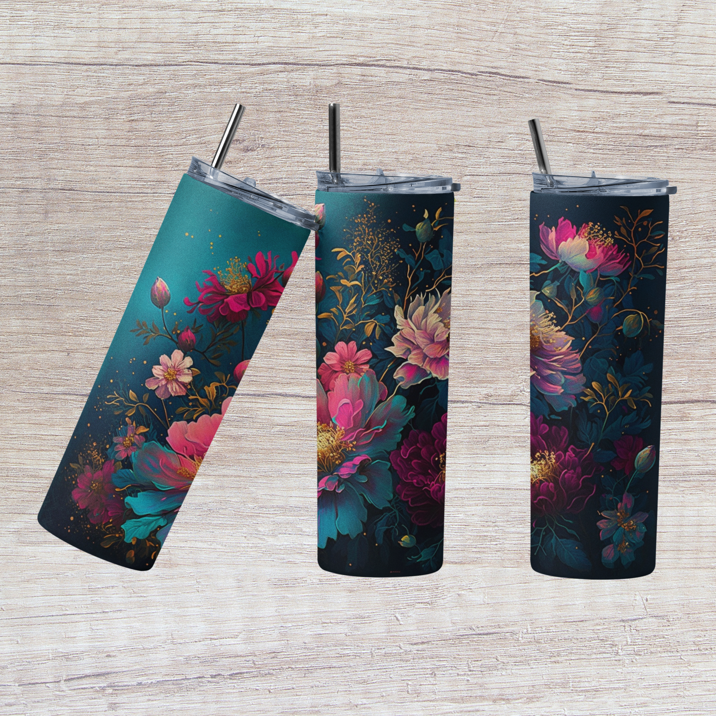 Floral 20oz Insulated Tumbler