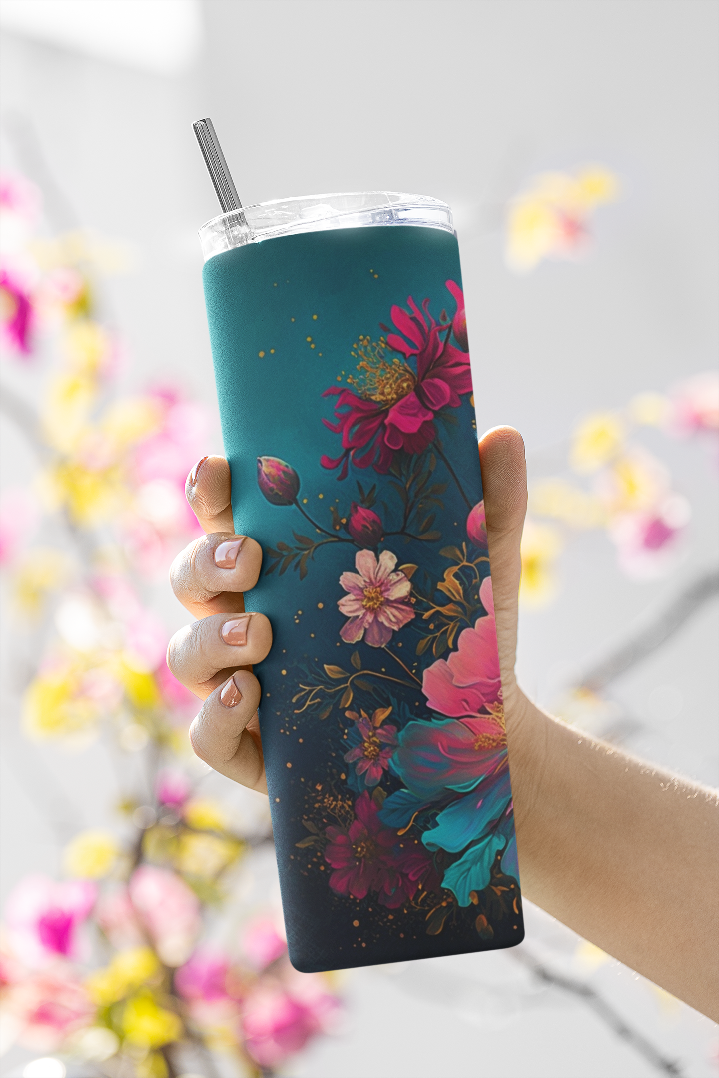 Floral 20oz Insulated Tumbler