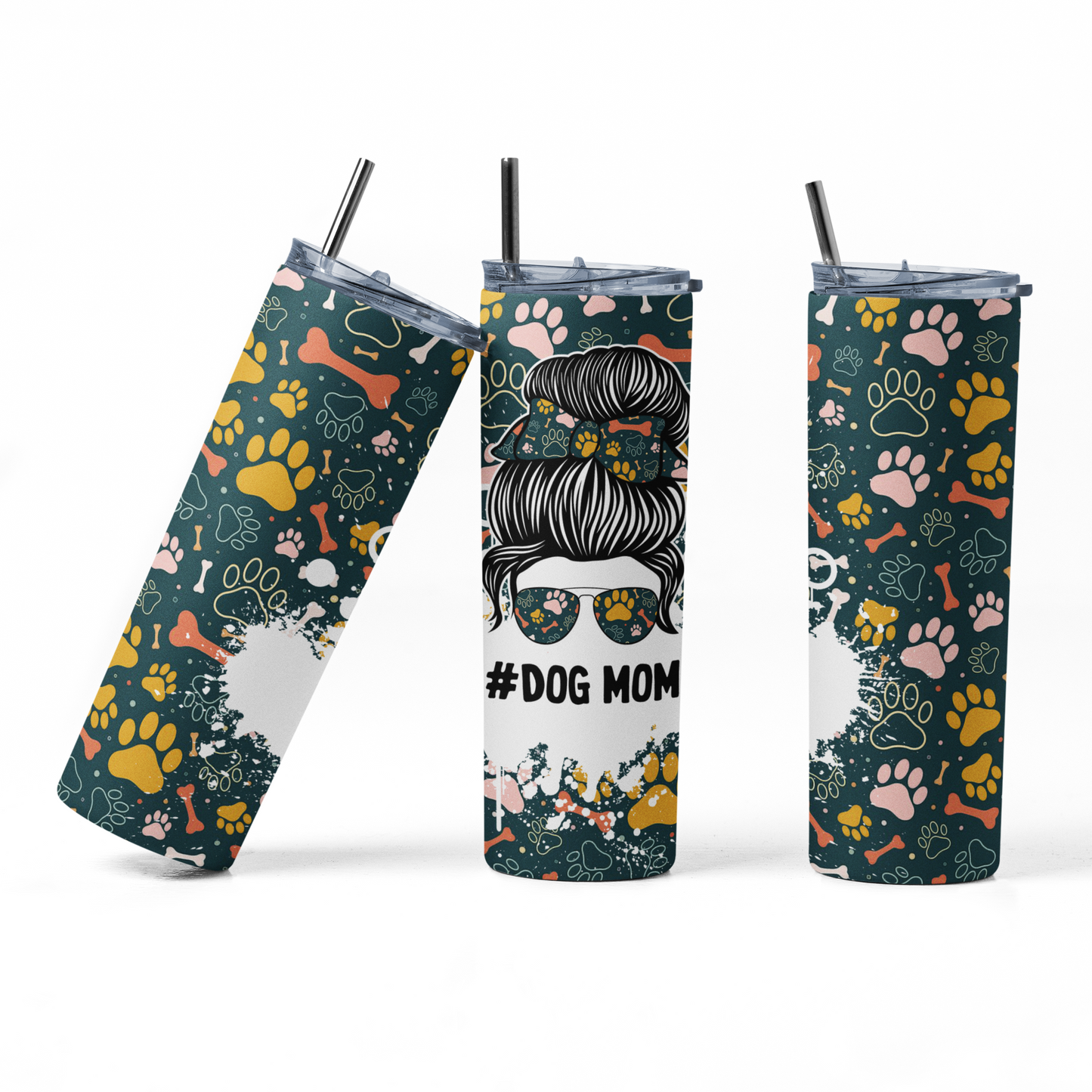 20oz Dog Mom Tumbler