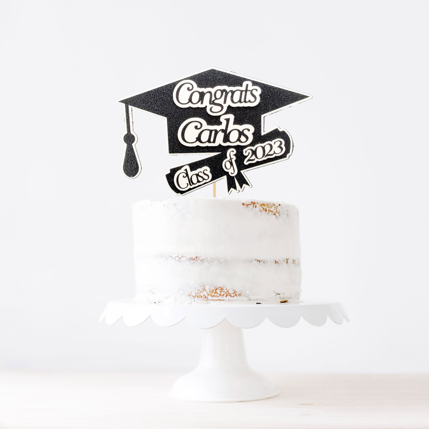 Graduation Cap Cake Topper