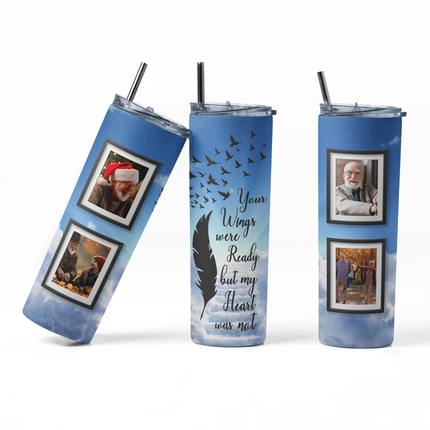 Personalized Memorial Photo Tumbler