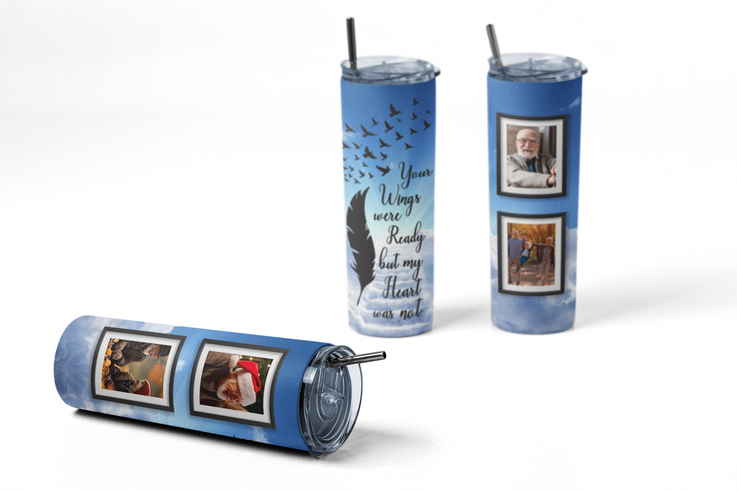 Personalized Memorial Photo Tumbler