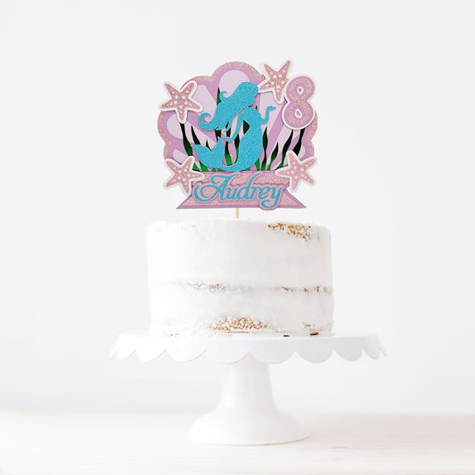 Mermaid Cake Topper