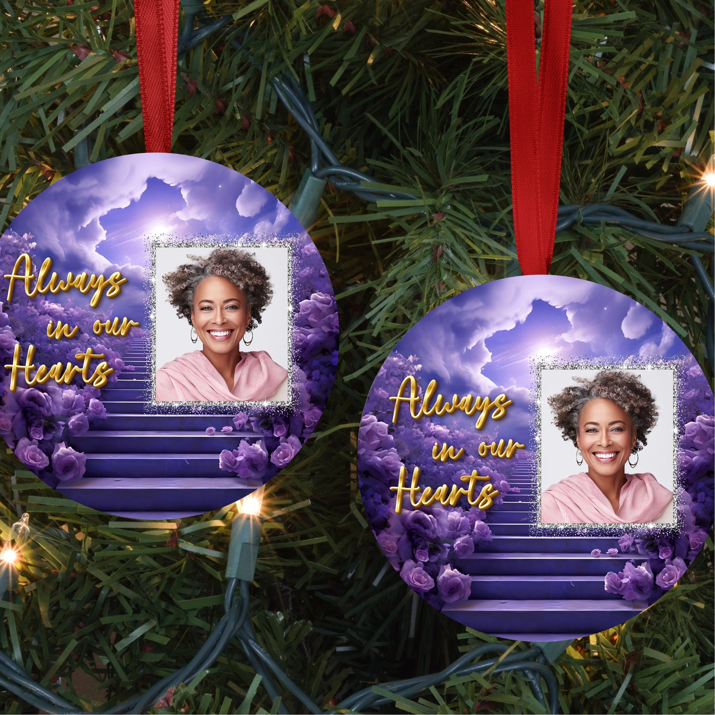 Personalized Memorial Photo Ornament