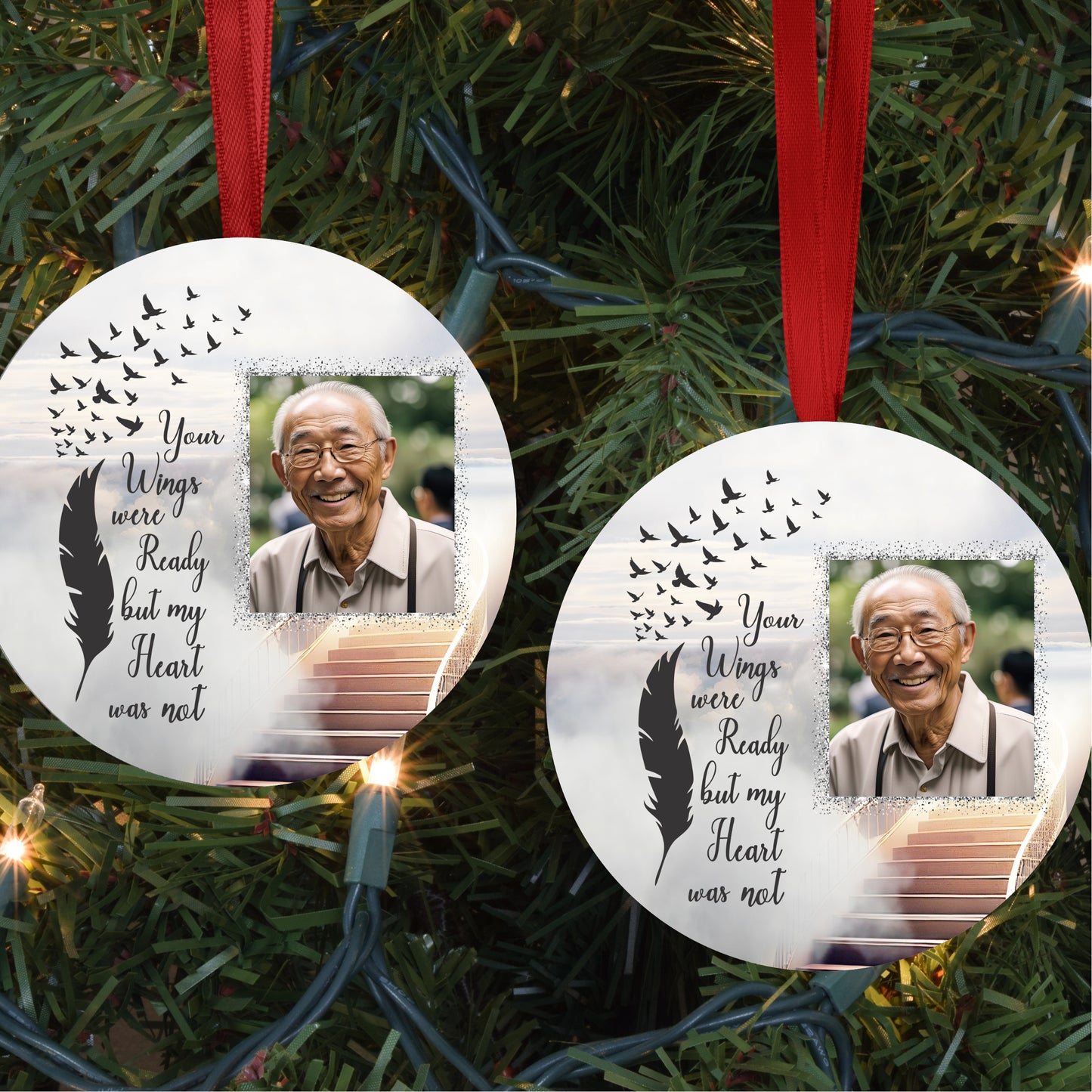 Personalized Memorial Photo Ornament