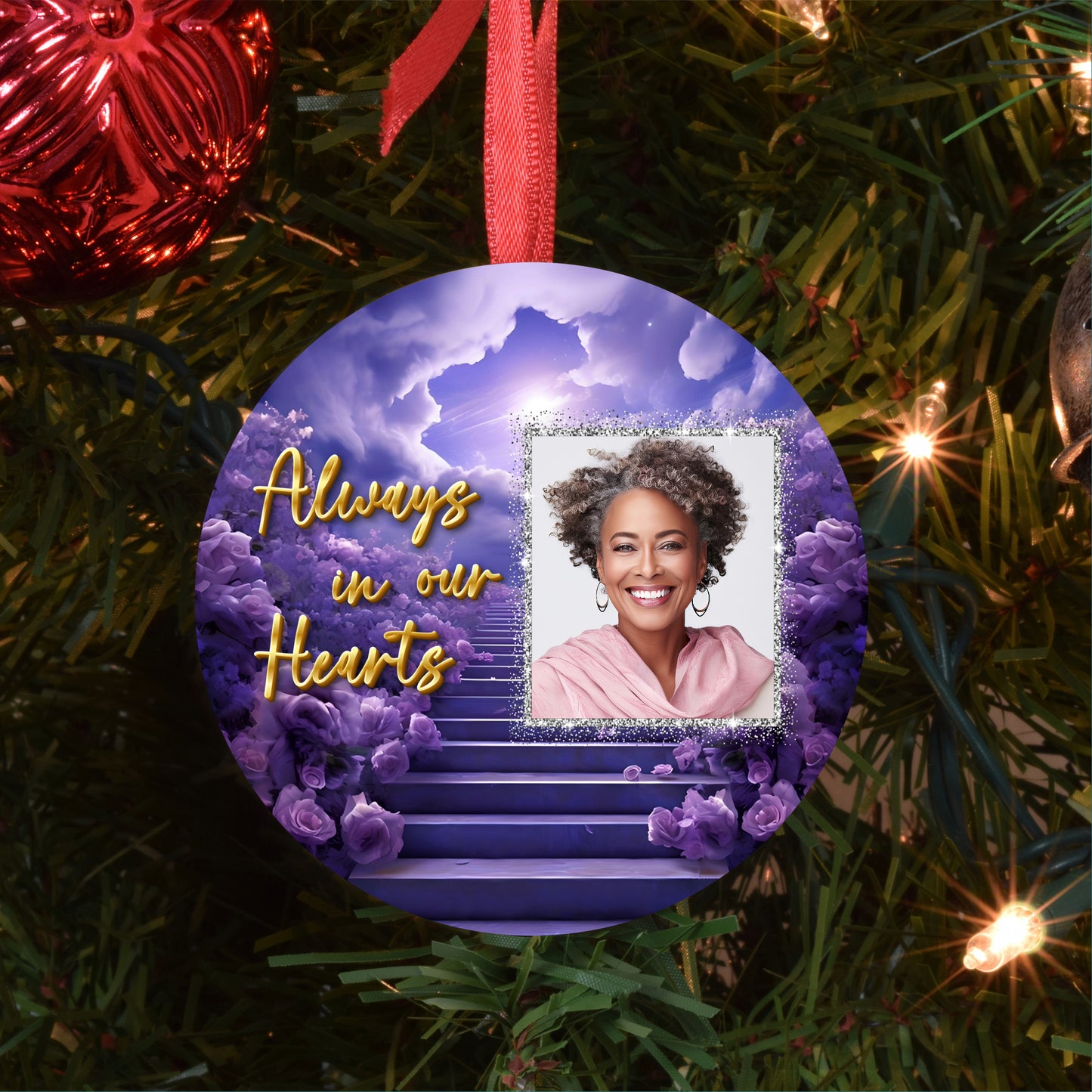 Personalized Memorial Photo Ornament