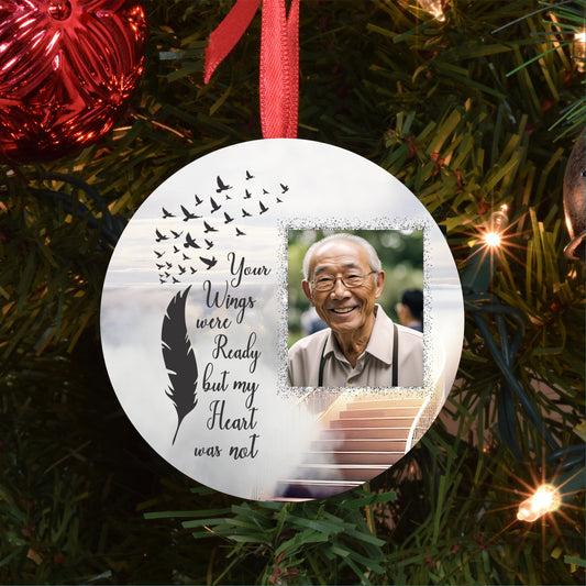 Personalized Memorial Photo Ornament