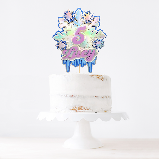 Ice Queen Cake Topper