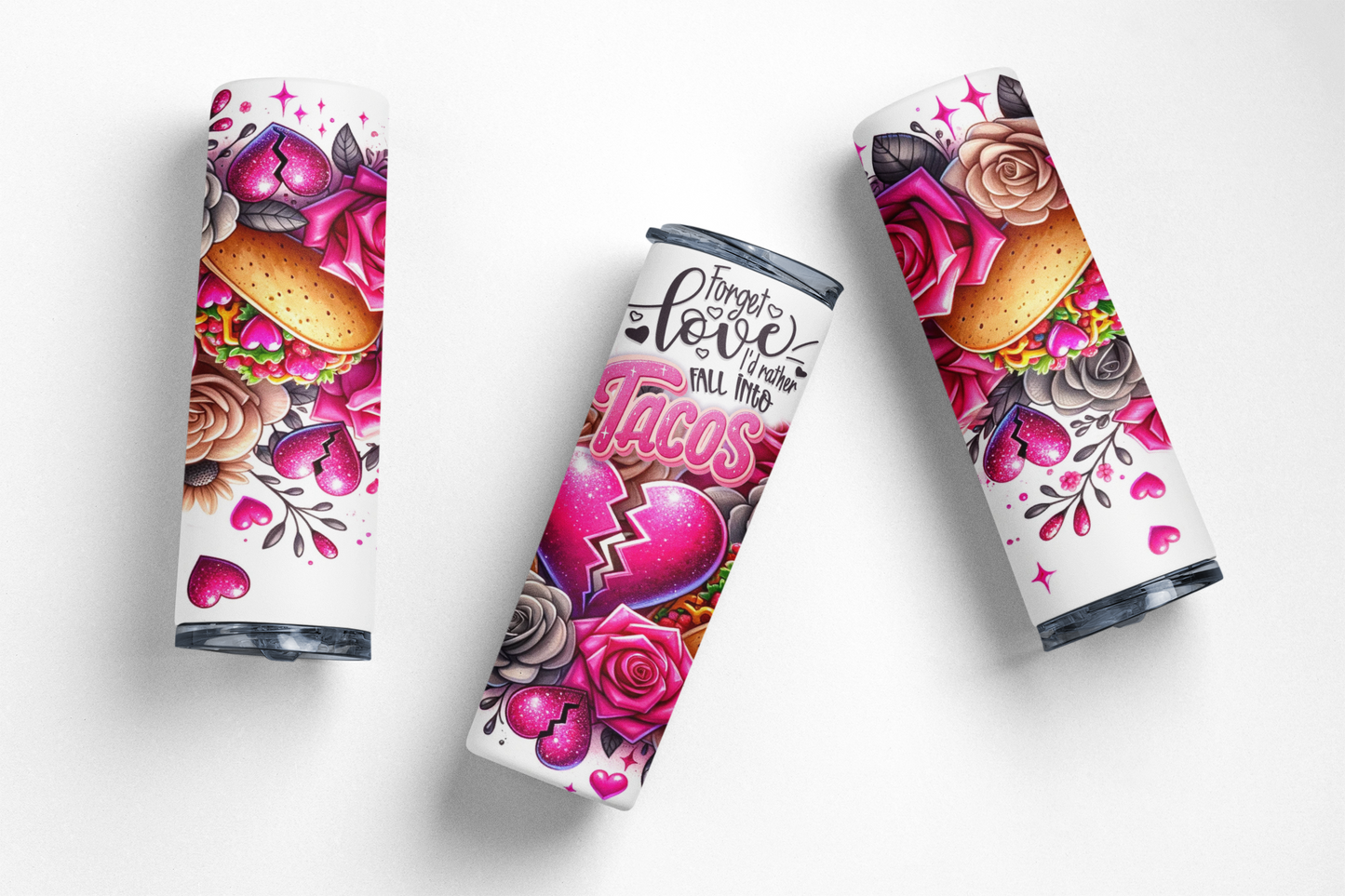 Taco Valentine's Day Tumbler