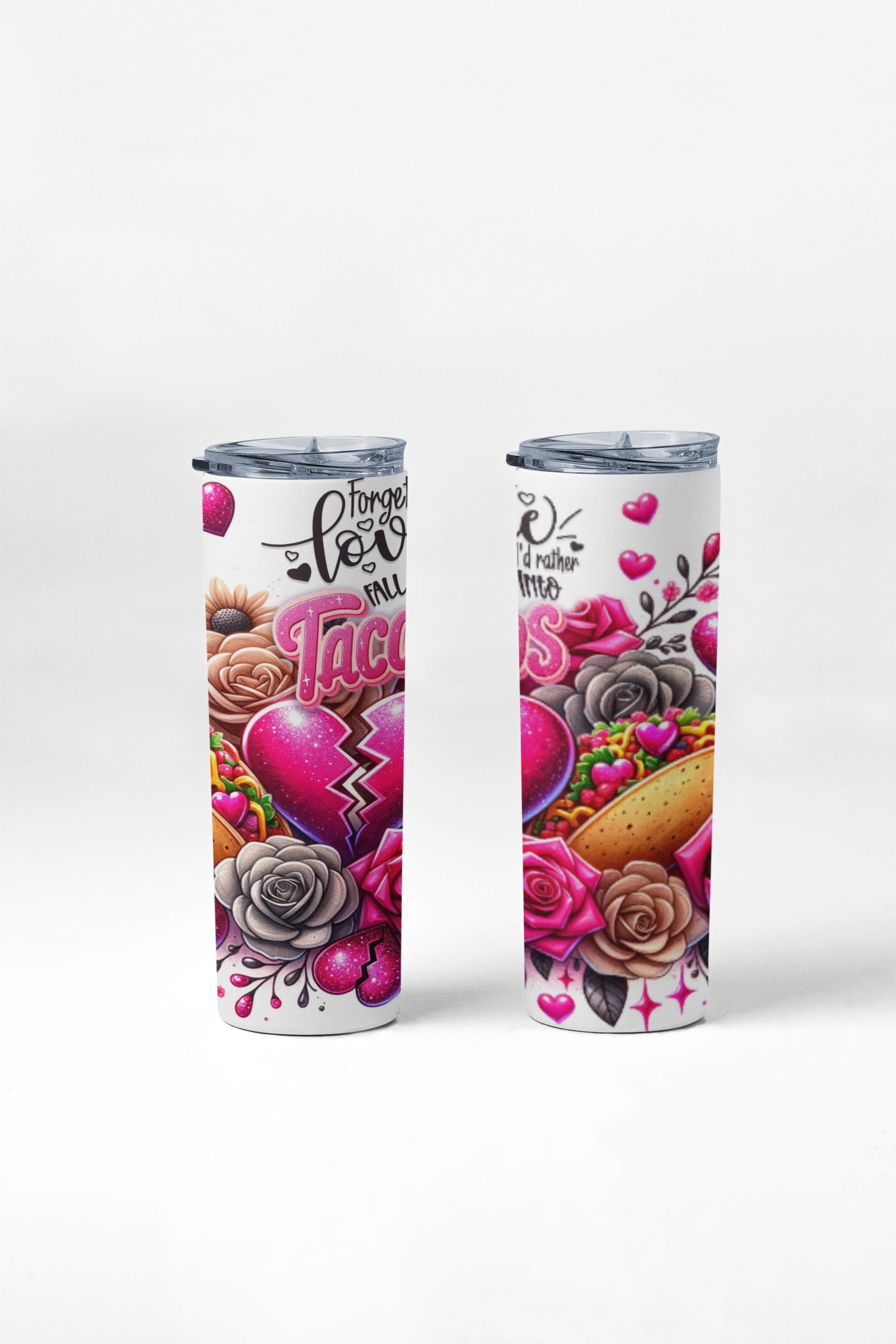 Taco Valentine's Day Tumbler