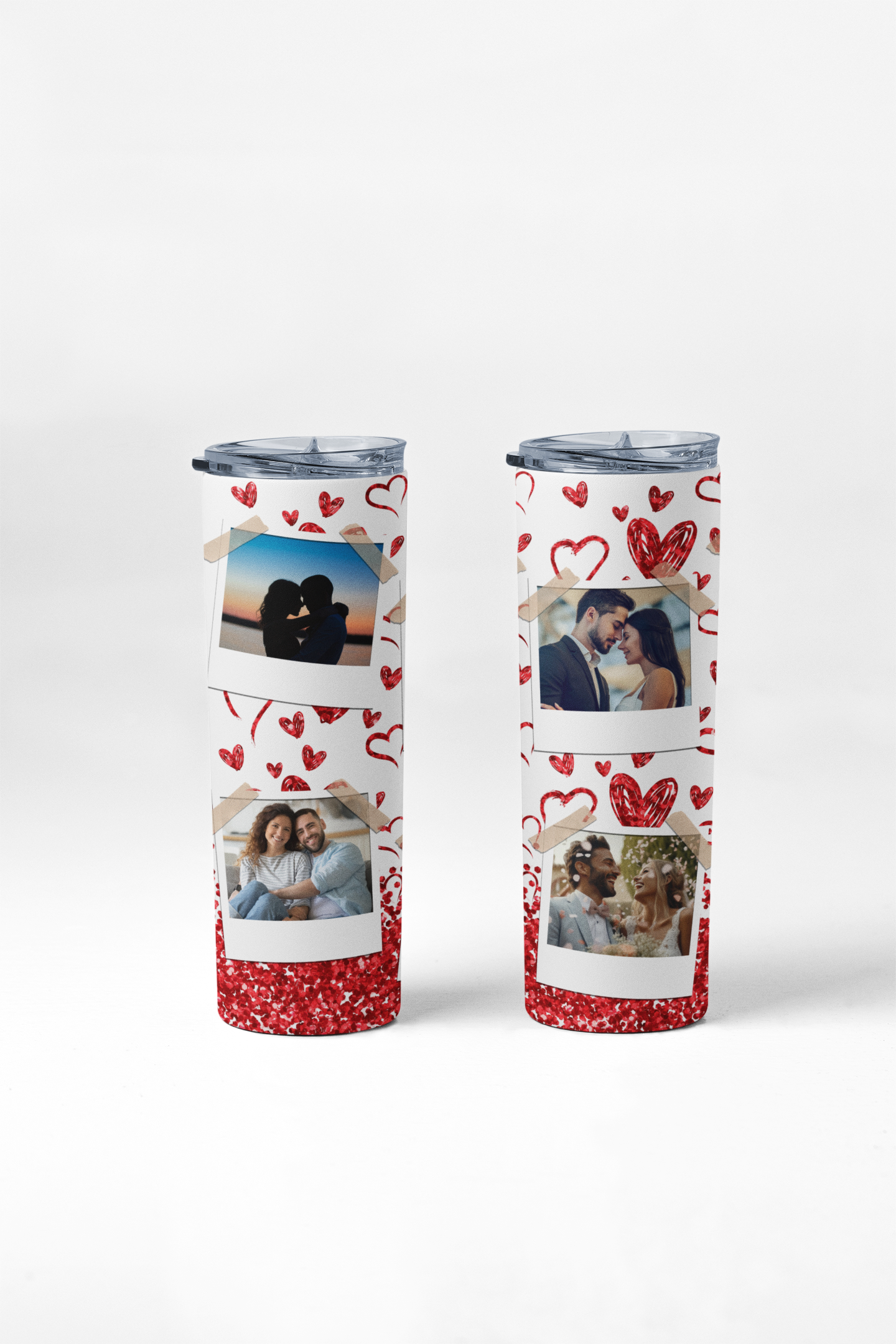 Valentine's Day Photo 20oz Stainless Steel Insulated Tumbler